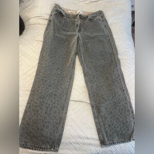 Universal Thread Gray Patterned Men's Jeans